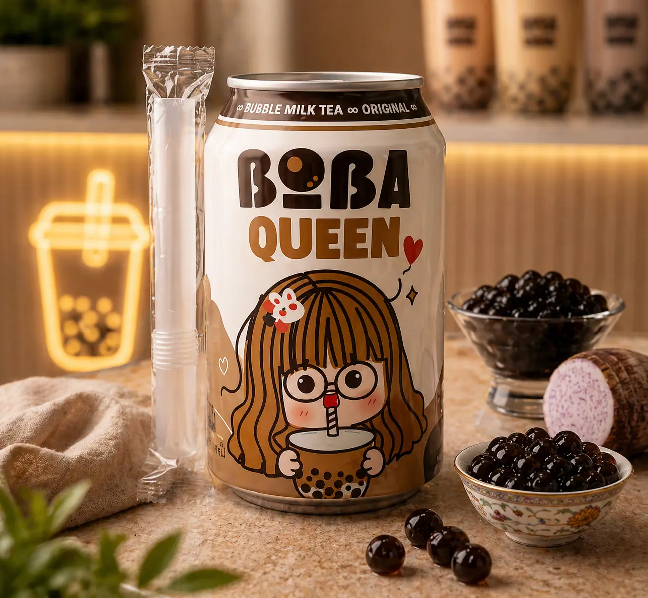 بوبا (Milk Tea)